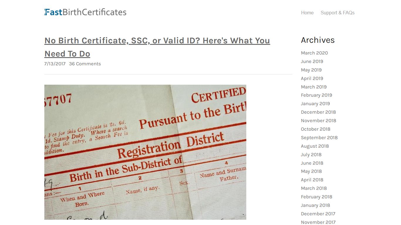 No Birth Certificate, SSC, or Valid ID? Here's What You Need To Do ...